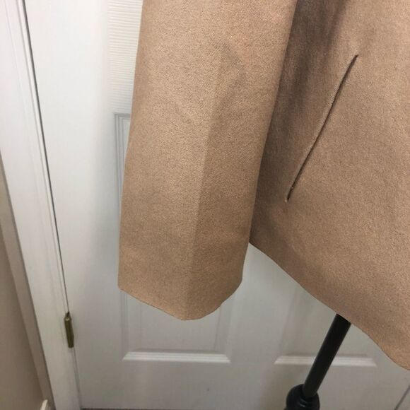 Harve Bernard zip front tan blazer - Picture 5 of 9